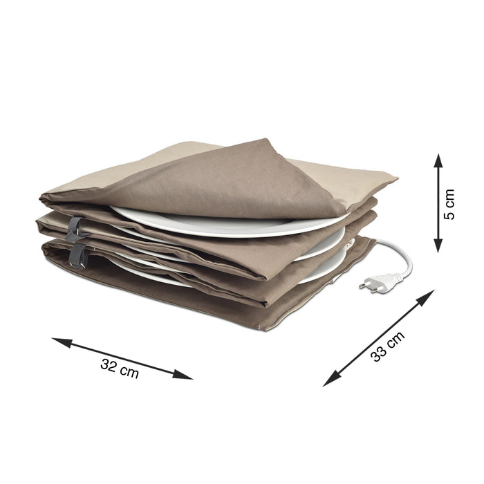 Solis Bordenwarmer Maxi Gourmet 865 Ø 32cm - Taupe|antraciet