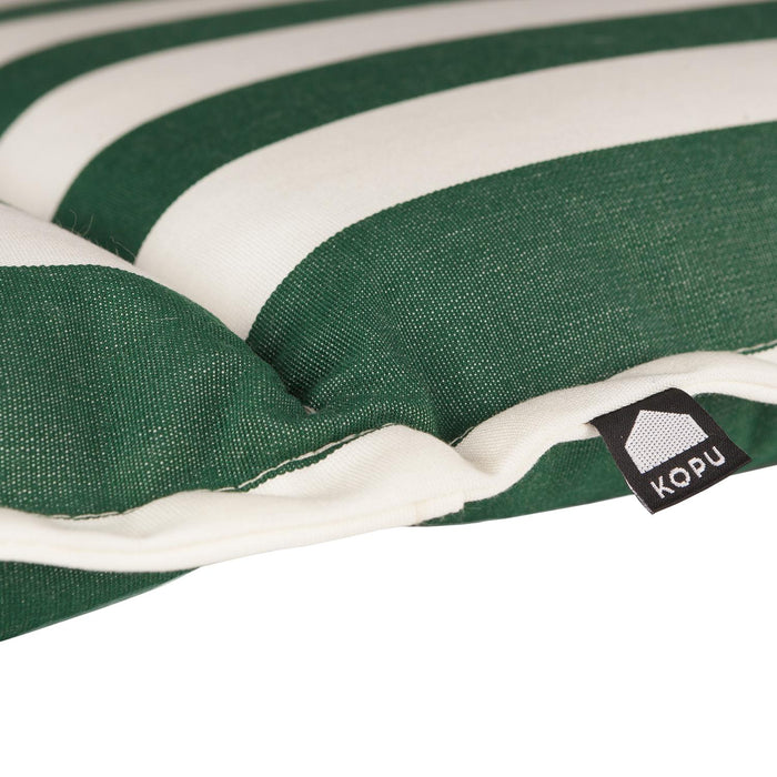 Kopu® Mila Forest Green - Comfortabel Tuinkussen met Hoge Rug - Groen