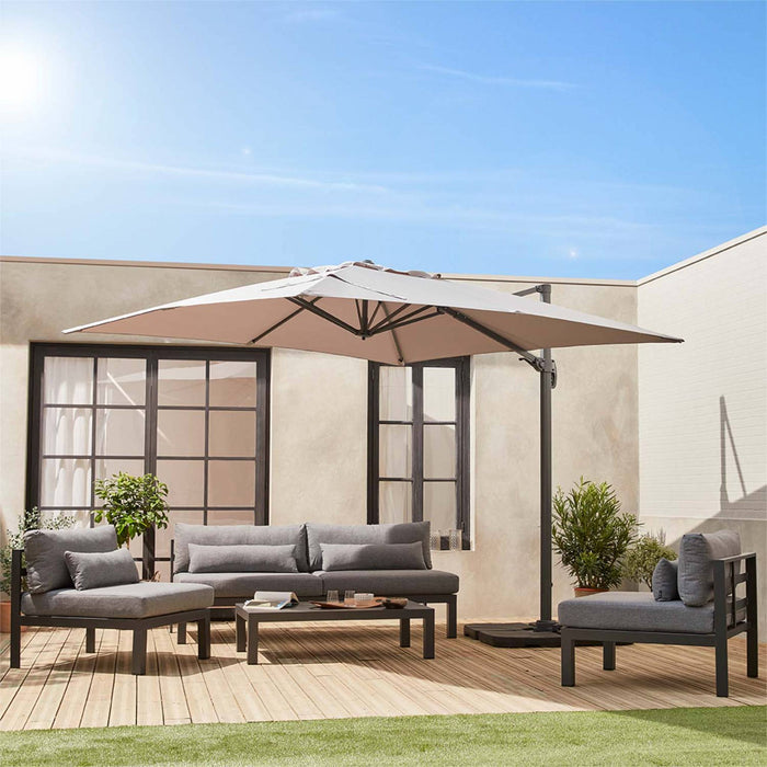 Alice's Garden, Zweefparasol, Falgos, 3x3m