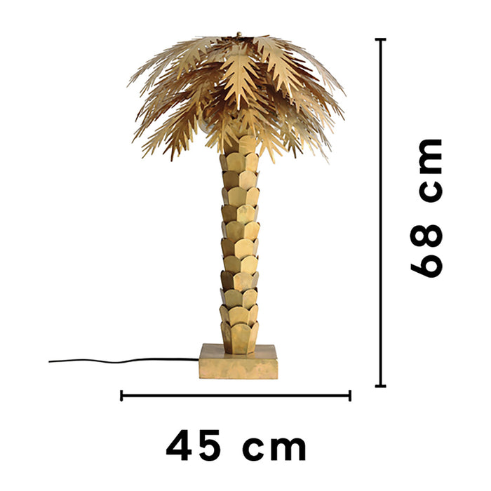 HKliving Palmboom Tafellamp