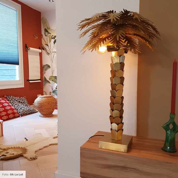 HKliving Palmboom Tafellamp