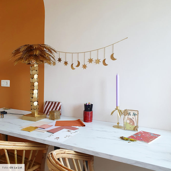 HKliving Palmboom Tafellamp