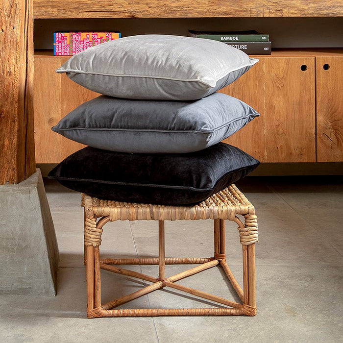 Dutch Decor kussenhoes FINN - 45x45 cm Charcoal Gray