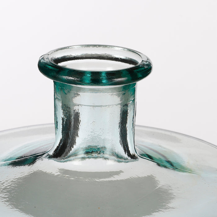 Mica Decorations Guan Vaas op Standaard H32 x Ø21 cm Transparant