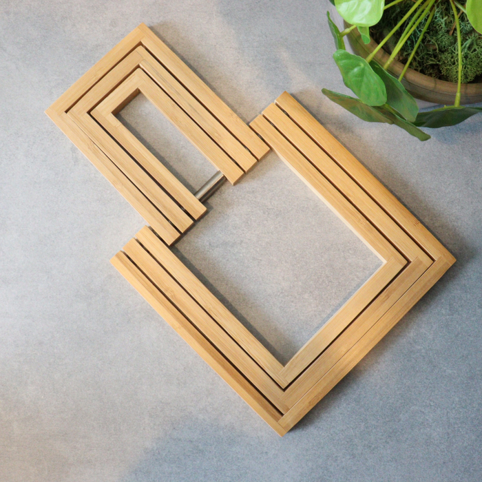 Orange85 Onderzetter Pannen Multifunctioneel Bamboe