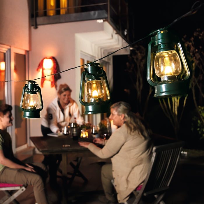 Konstsmide LED Stormlantaarn 7m/8 lampjes