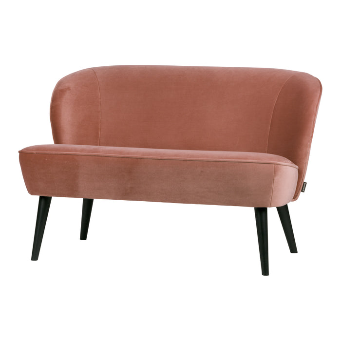 WOOOD Sara Bankje - Velvet - Oudroze