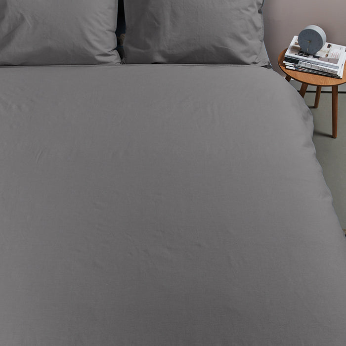 Ambiante Cotton Uni Dekbedovertrek 240 x 220 cm