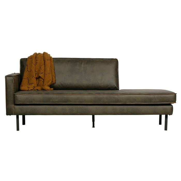 WOOOD Rodeo Daybed Links - Eco-leder - Army
