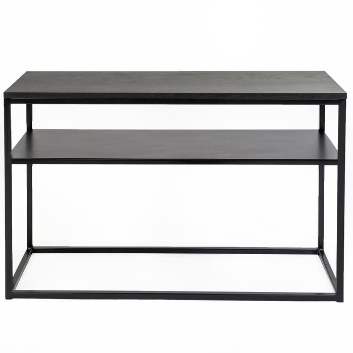 Duverger Industry oak - Sidetable - eiken blad - zwart gebeitst -