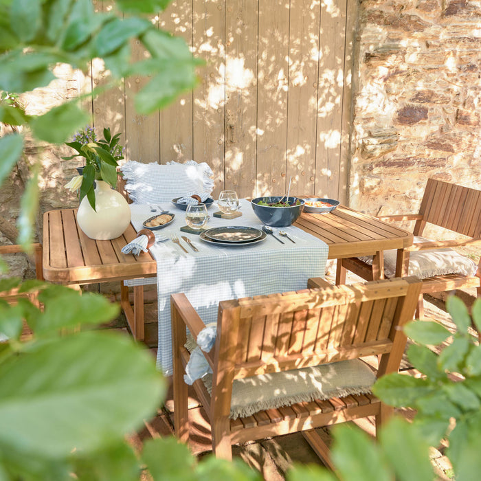 Kave Home Emili Tuinstoel - Bruin