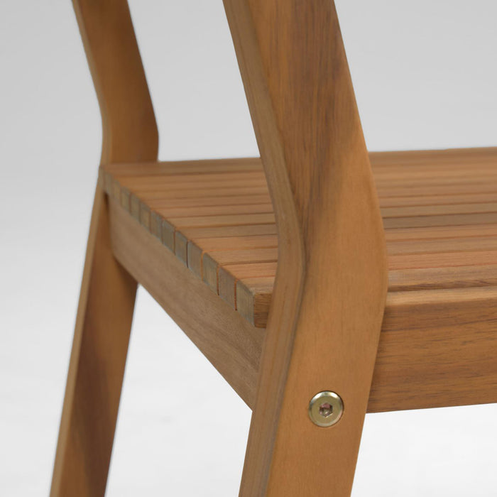 Kave Home Emili Tuinstoel - Bruin