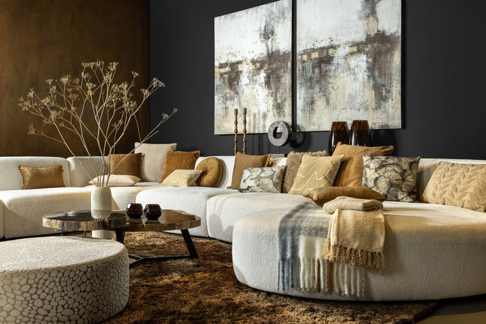 Dutch Decor kussenhoes FINN - 45x45 cm Pumice Stone