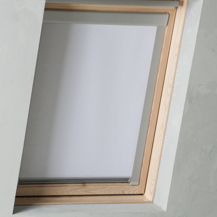 Rollit Yara Skylight Gordijn Wit Verduisterend
