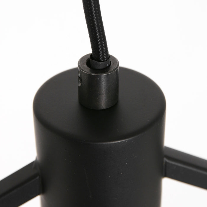 Light & Living Hanglamp 30x37 cm AINA mat zwart