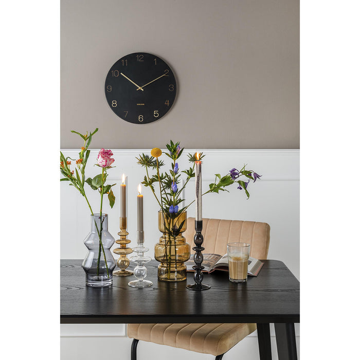 present time - Vaas Blush - Glas Donker Grijs - Medium - 12,5x25cm