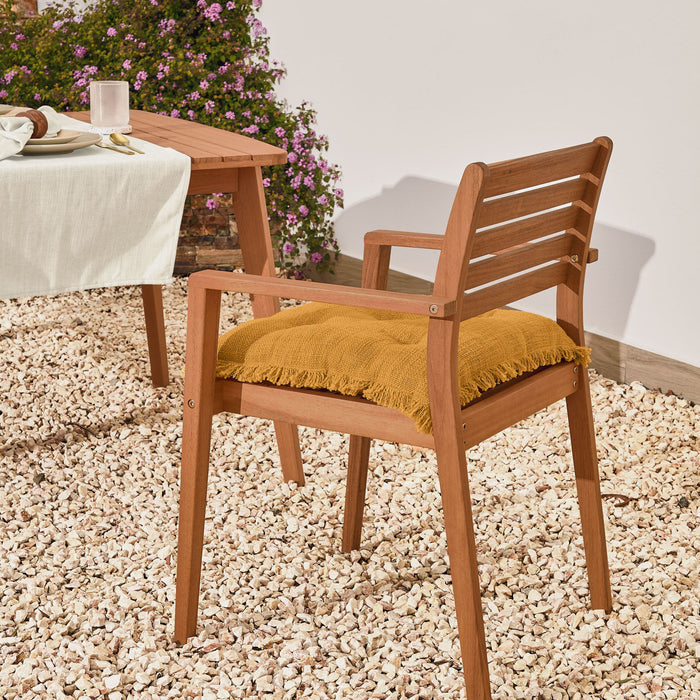 Kave Home - Hanzel massief 100% FSC acacia tuinstoel