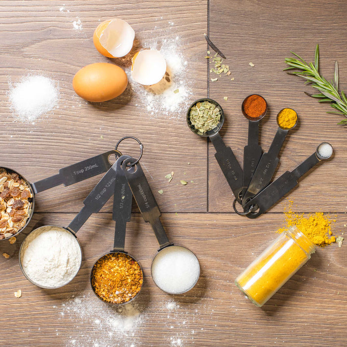 Sareva Maatschepjes - Zwart - 4-delig