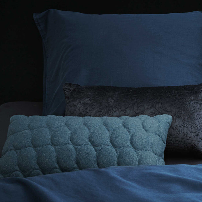 Essenza Minte Dekbedovertrek 240 x 220 cm - Navy