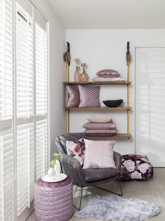 Dutch Decor - WERNER - Sierkussen 40x60 cm - lila