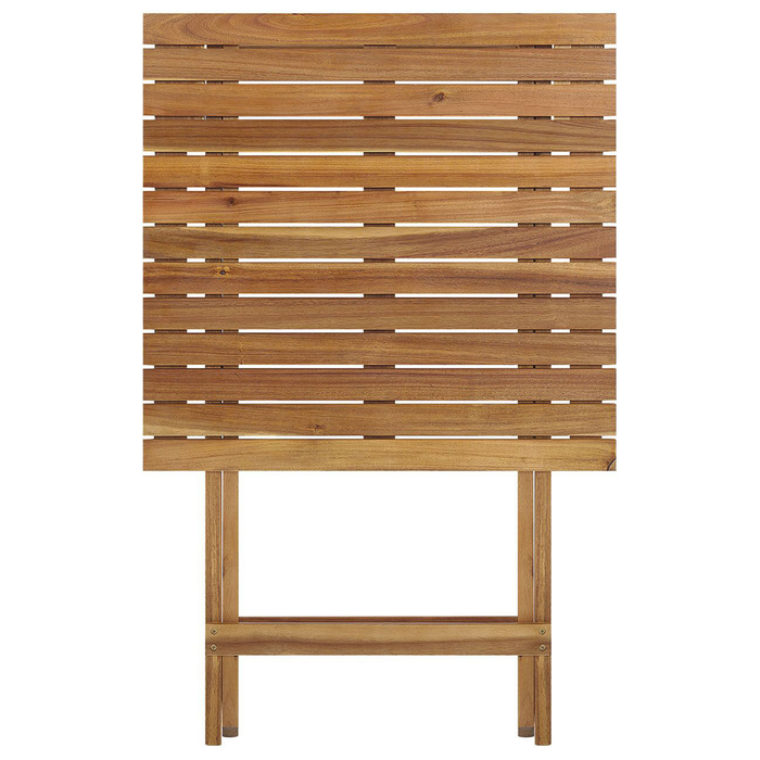 Beliani - TERNI - Bistroset voor 2 - Lichte houtkleur - Acaciahout