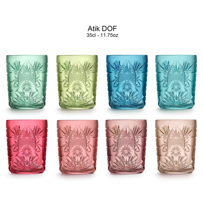 Libbey Waterglas Atik Candy Pink 0,35 L - 6 st.