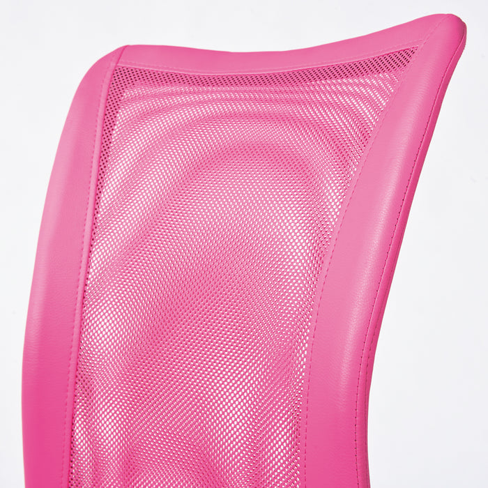 Hioshop Bonan kinder bureaustoel roze.