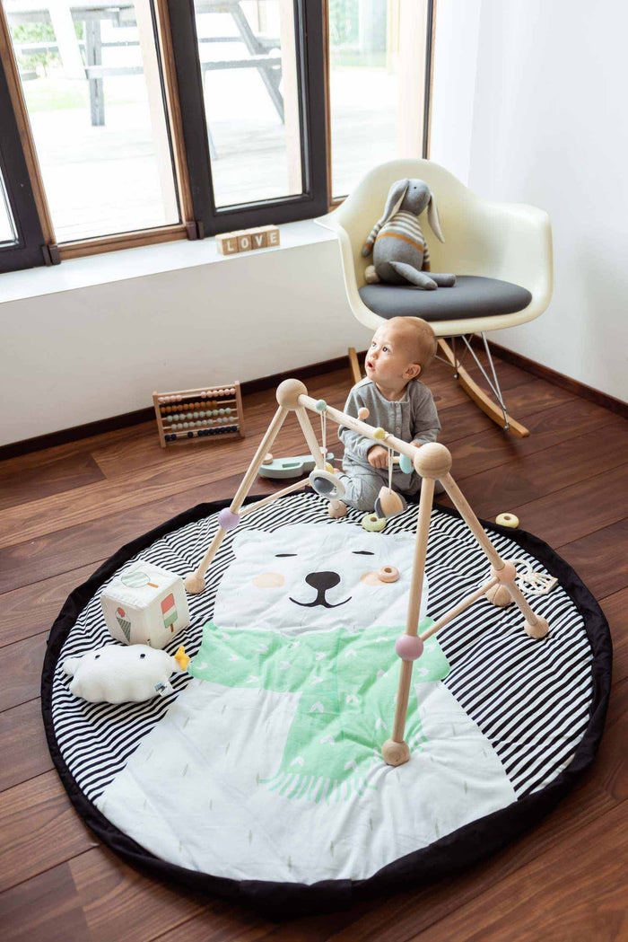 Play & Go Polar bear baby playmat - bag