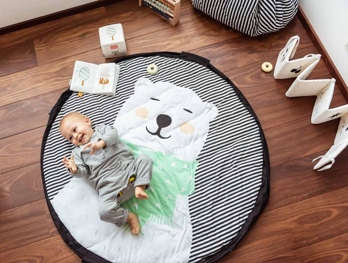 Play & Go Polar bear baby playmat - bag