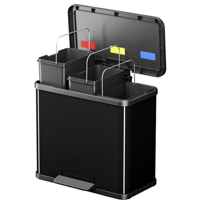 Hailo Vuilnisbak Zwart