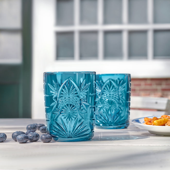 Libbey Waterglas Atik Petrol Blue 0,35 L - 6 st.