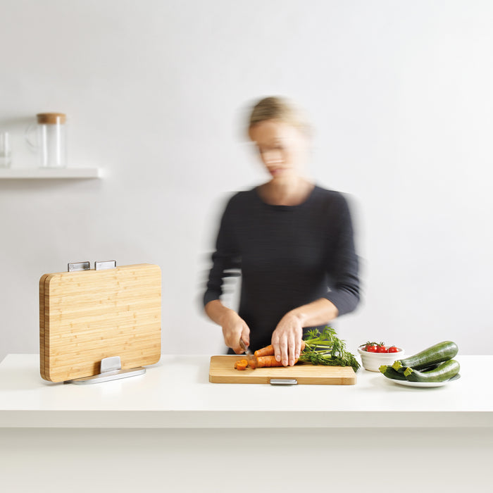 Joseph Joseph Index Bamboo Snijplankenset