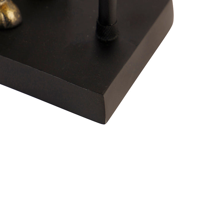 QAZQA Tafellamp animal-tl - Goud|messing - Landelijk - L 150mm