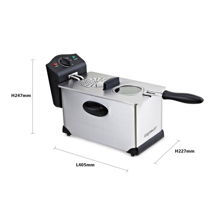 Aigostar Ushas 30HEZ - Frituurpan - RVS