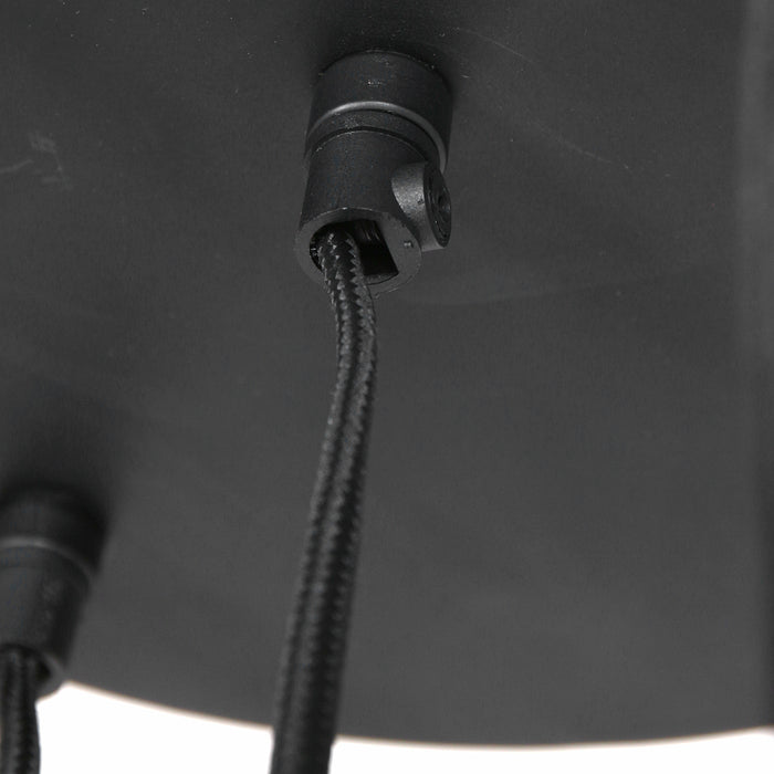 Light & Living Hanglamp Laetitia - Zwart - Ø25cm - 5L