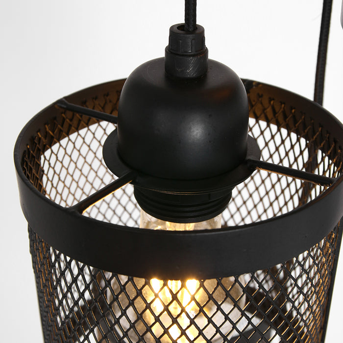 Light & Living Hanglamp Laetitia - Zwart - Ø25cm - 5L