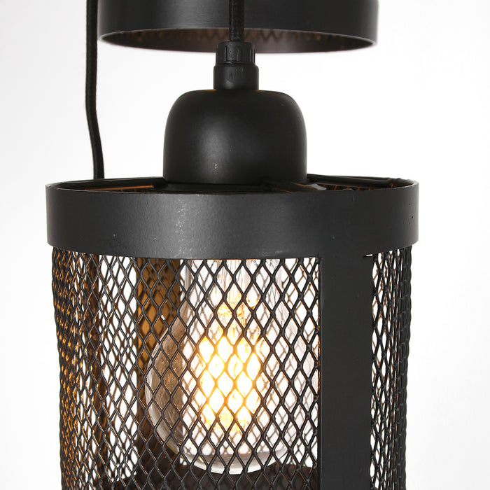 Light & Living Hanglamp Laetitia - Zwart - Ø25cm - 5L