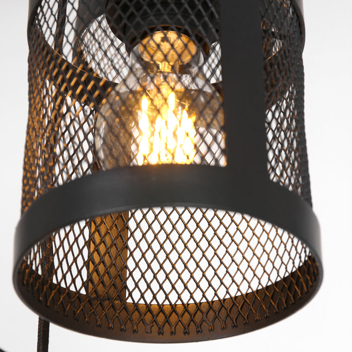 Light & Living Hanglamp Laetitia - Zwart - Ø25cm - 5L