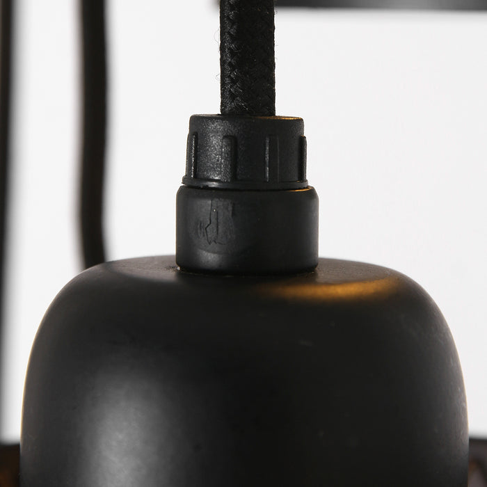 Light & Living Hanglamp Laetitia - Zwart - Ø25cm - 5L