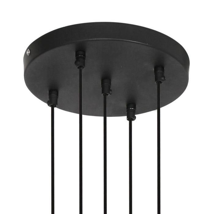 Light & Living Hanglamp Laetitia - Zwart - Ø25cm - 5L