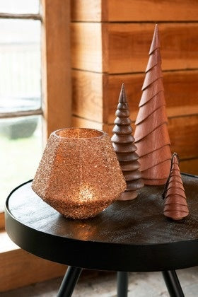 Duverger® Ruf Industry - Salontafel - rond - dia 46cm - mango hout - a