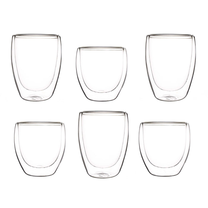 Kade 171 - Dubbelwandige theeglazen - koffieglazen - luxe theeglas - s