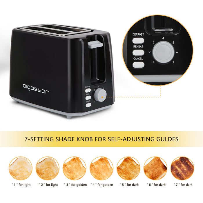 Aigostar Warrior 30JRL - Broodrooster - Zwart