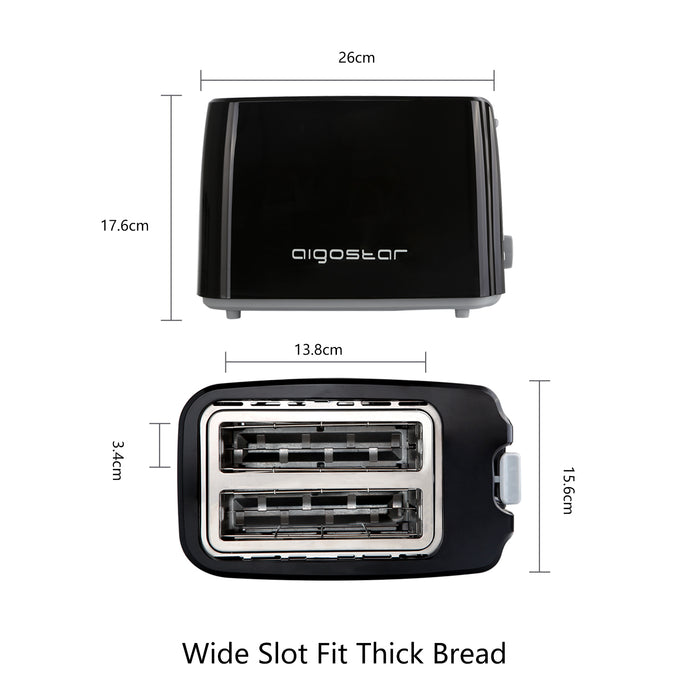 Aigostar Warrior 30JRL - Broodrooster - Zwart