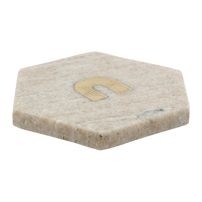 Á la Marble Rainbow Onderzetters - Set van 2