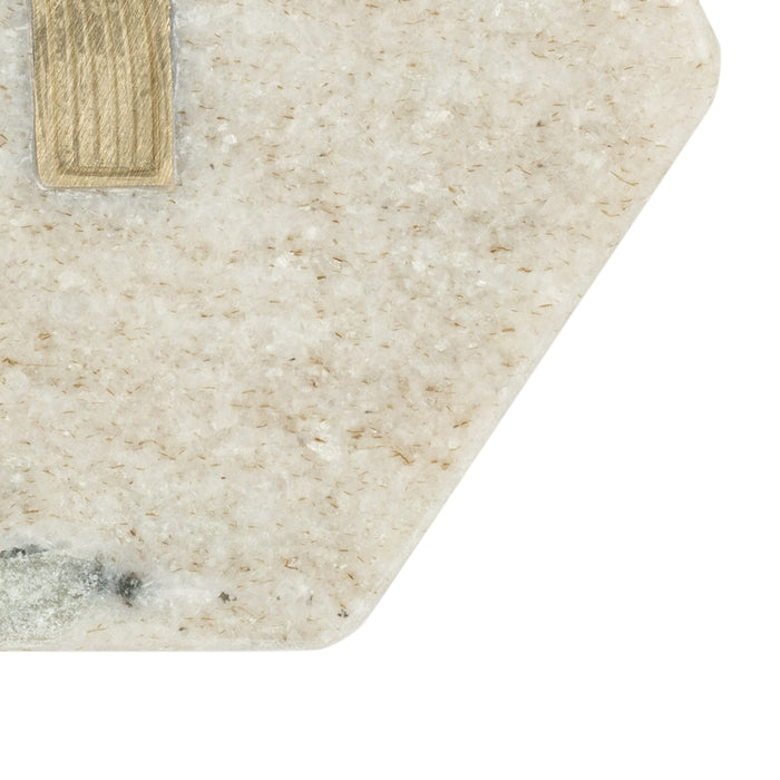 Á la Marble Rainbow Onderzetters - Set van 2