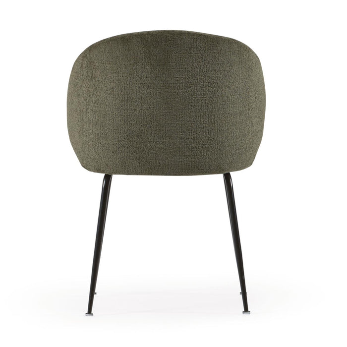 Kave Home Minna Eetkamerstoel - Groen