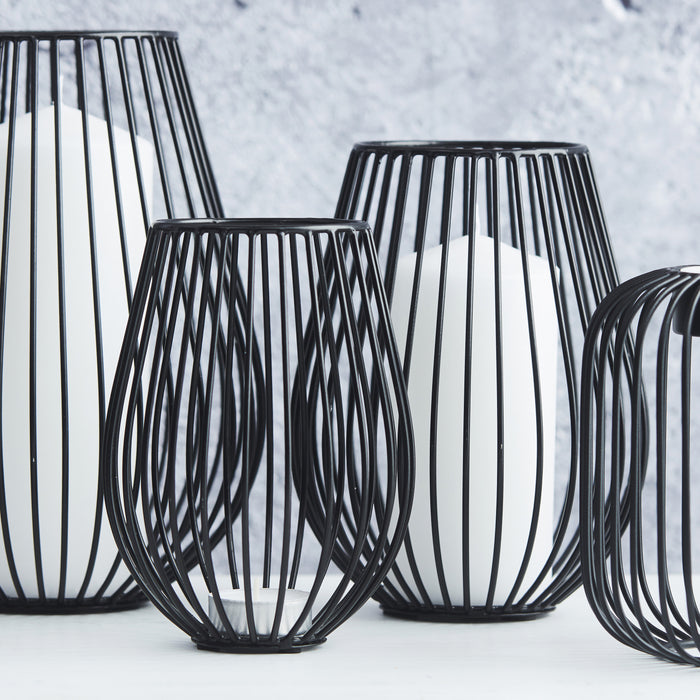 Point-Virgule Wire Waxinelichthouder