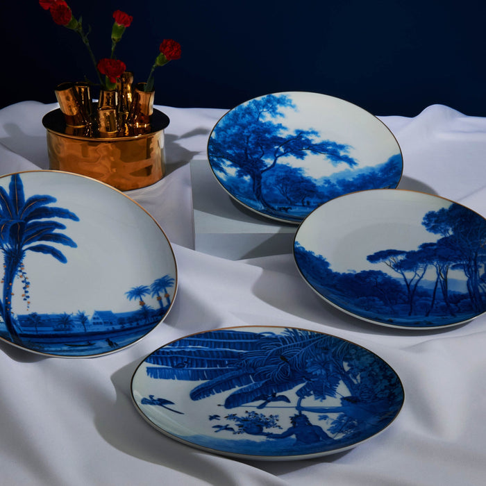 &k amsterdam Landscape Servies - 4 stuks