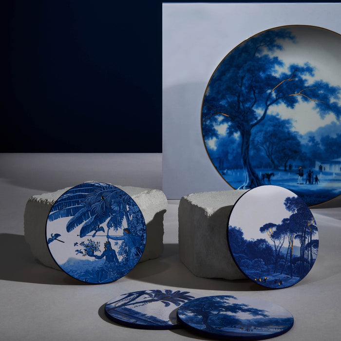 &k amsterdam Landscape Servies - 4 stuks